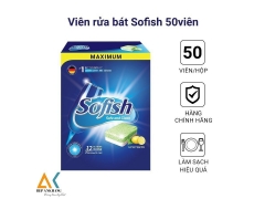 Viên rửa bát Sofish loại 50 viên